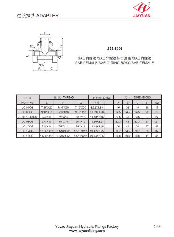 اتصال دهنده زن BT SAE ORB نر 2