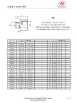 اتصالات مخروطی نر BSP