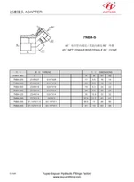 Female NPT Swivel BSP 45
